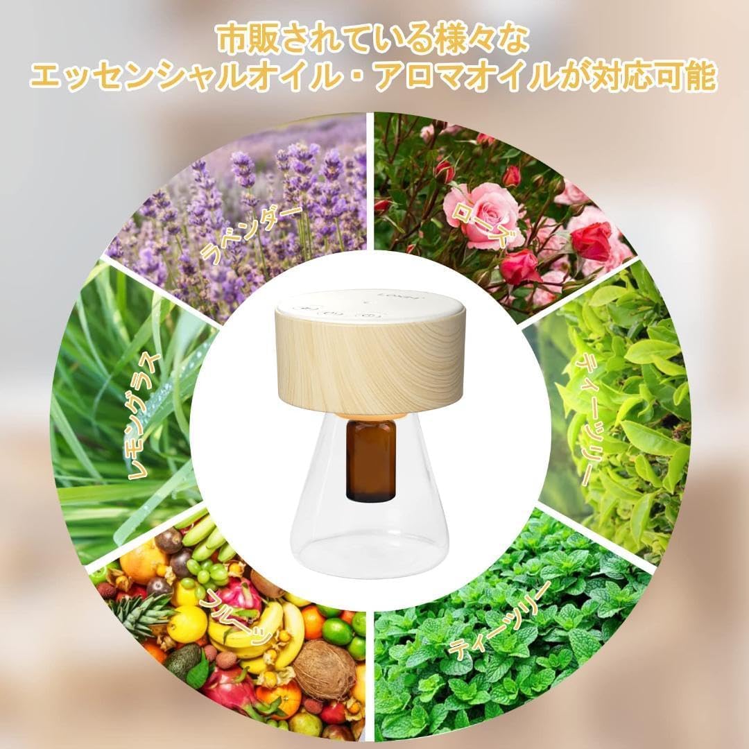 アロマディファーザー 水を使わない ナチュラルなデザイン アロマディファーザー 水を使わない ナチュラルなデザイン